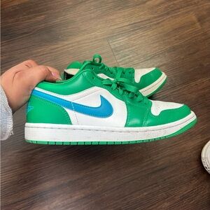 Nike Green and Blue Sneakers